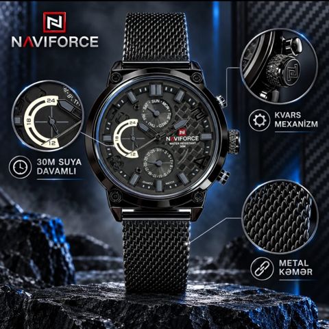 Kişi qol saatı Naviforce NF9068 — Bakı