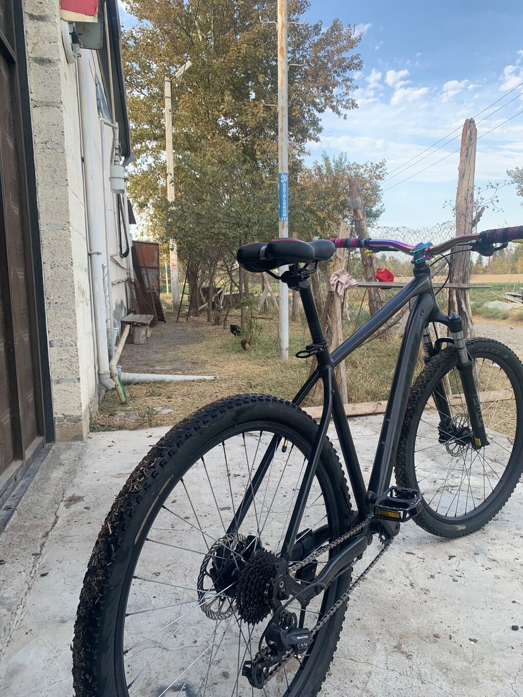 Dağ velosipedi – 27.5 təkərlər, alüminium hardtail Forward apache x — Dağ velosipedləri, Yevlax (3)