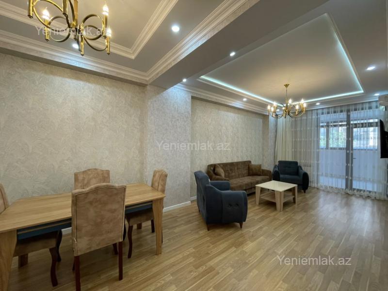 Kirayə 3 otaqlı Bina evi menzil (Yeni tikili), 120 m², Nərimanov rayonu — Mənzil, Bakı (2)