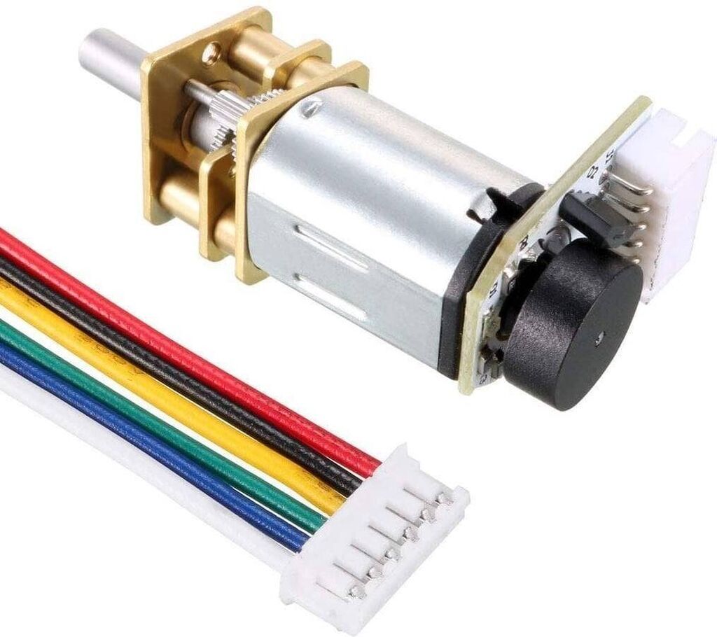 NovaMax Enkoderli 6V 1500 RPM Mikro DC Motor Arxa hissəsində yerləşən — Mühərriklər, Bakı (3)