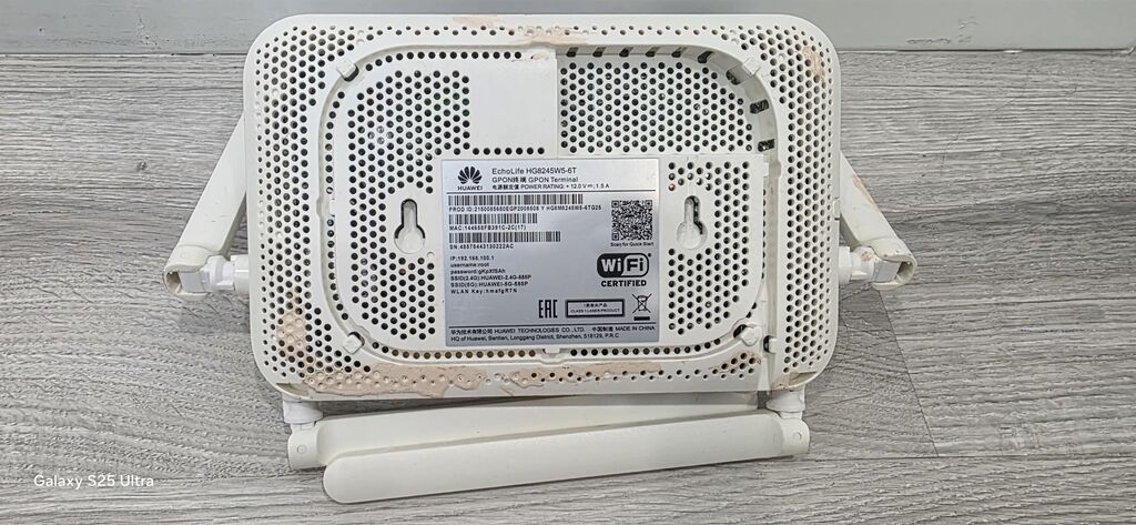 Modem router optikHuawei EchoLife HG8245W5-6T Gpon ONT/router - Gpon — Şəbəkə və server avadanlığı, Bakı (2)