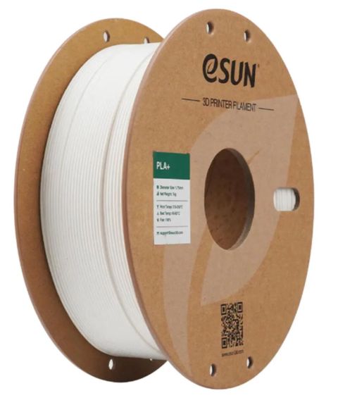 Esun PLA Plus 1.75 mm Filament – Süd Rəngi (Milky White), 1 kq PLA+ — Bakı