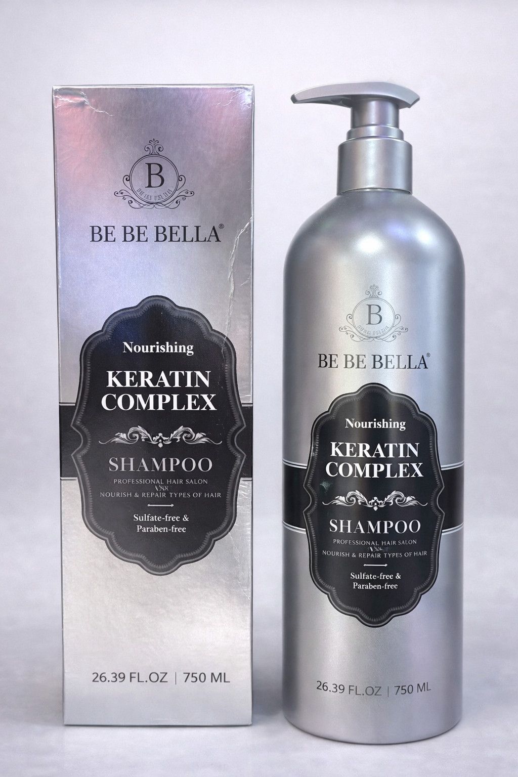 Saçlar üçün şampun Be Be Bella Keratin Complex 750 ml — Mallar, Bakı