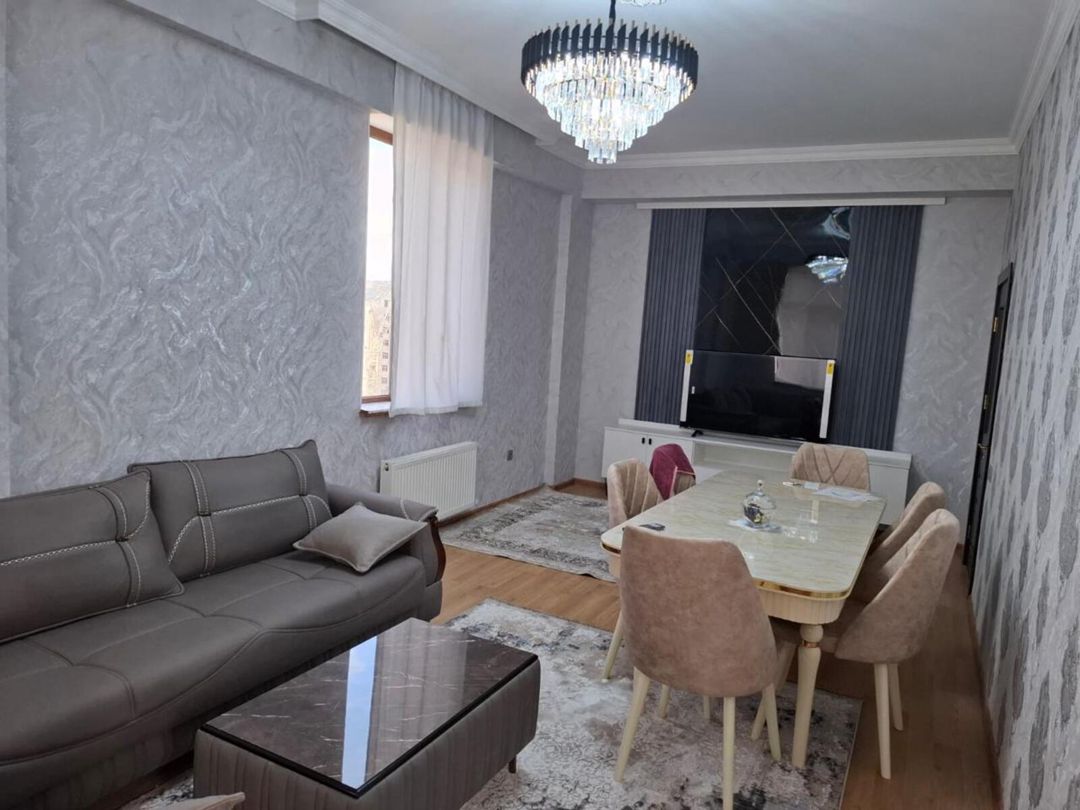 İcarəyə verilir 3 otaqlı yeni tikili 130 m² — Mənzil, Bakı (2)