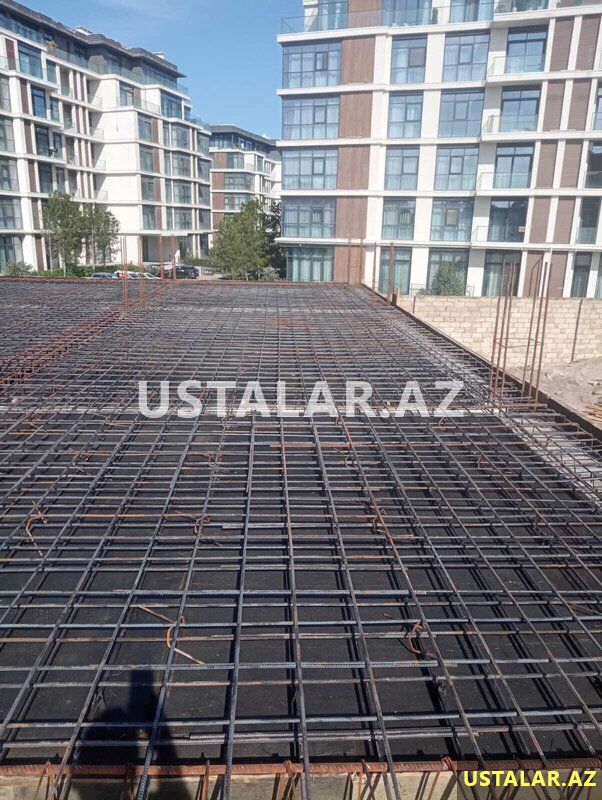 Beton, manalit işləri — Tikinti xidmətləri, Bakı (9)