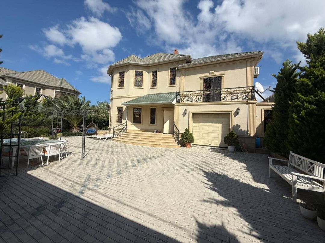 Satılır 6 otaqlı həyət evi/bağ evi 450 m² — Ev, villa, Bakı (2)