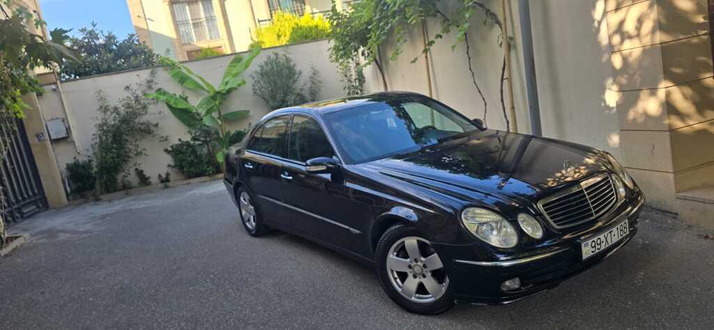 Mercedes E 270, 2.7 L, 2002 il, 328 000 km 99-XT-188 — Avtomobillər, Bakı (5)