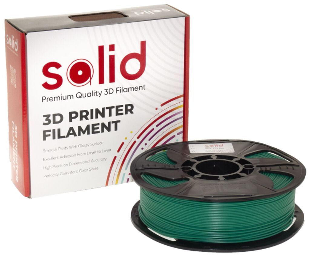 Solid Filament Petg – Tünd Yaşıl, 1 kq 3D basqılarınızda yüksək səth — İstehlak malları və aksesuarlar, Bakı (2)