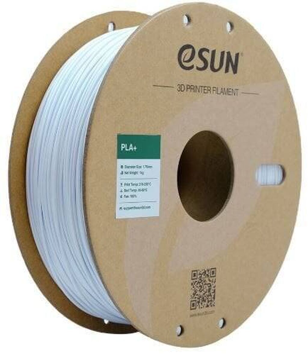 Esun PLA Plus 1.75 mm Filament – Ağımtıl (Cold White), 1 kq PLA+ 3D — İstehlak malları və aksesuarlar, Bakı (2)