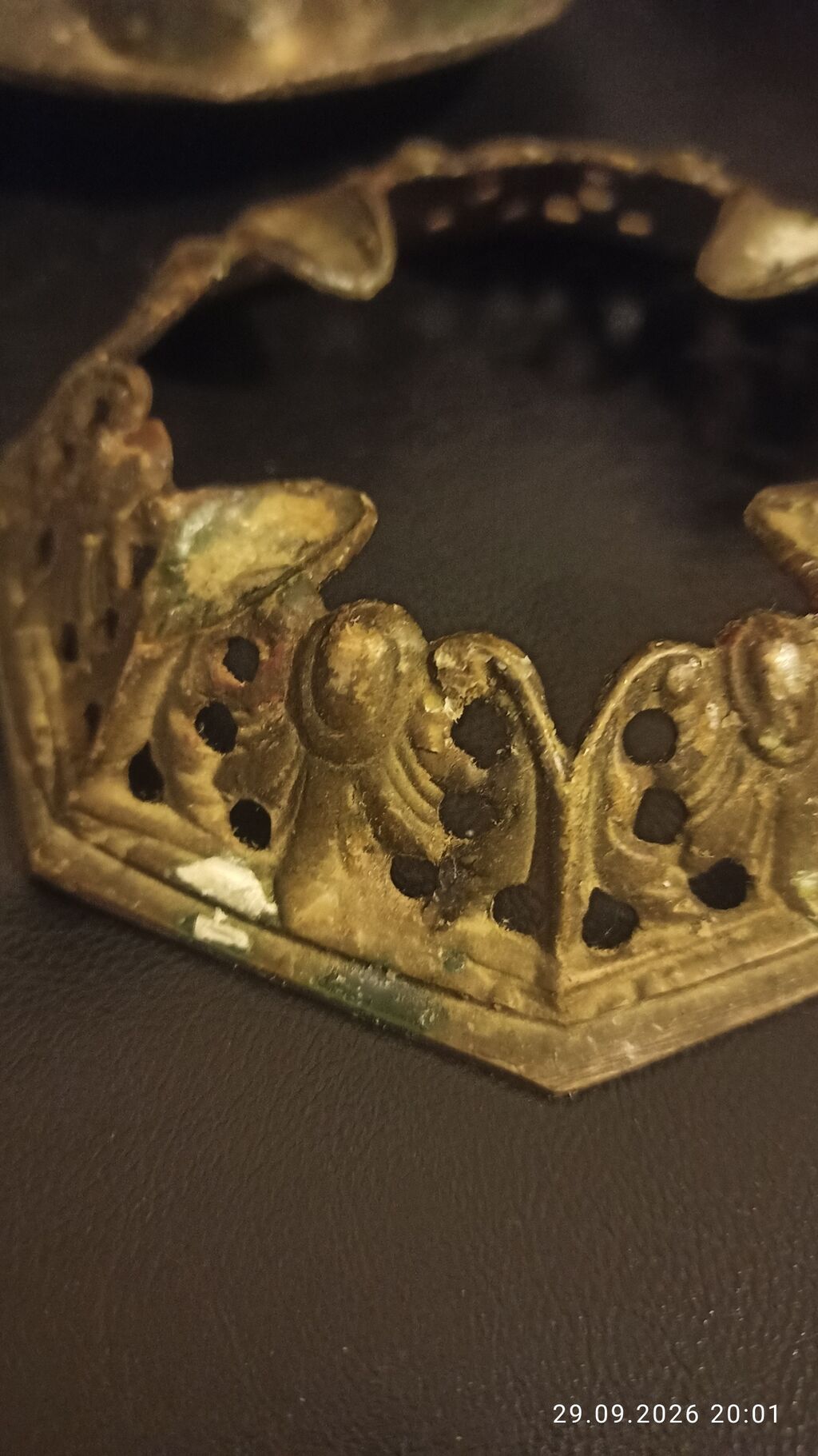 Məhsul: Metal şamdan dəsti (2 ədəd) 1930 il bronza şamdan külqabı — Eviniz üçün ətirləri, şamlar və şam tutacaqları, Bakı (4)