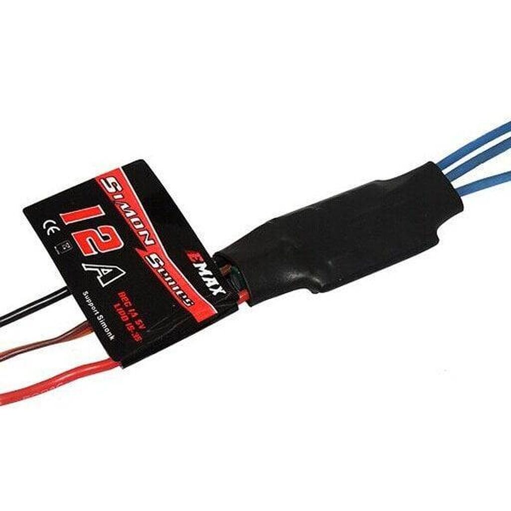 Emax Simonk 12A 2–3S ESC - Aşağı gərginlik və yüksək isinmə qoruması — Studiya və konsert üçün, Bakı (3)