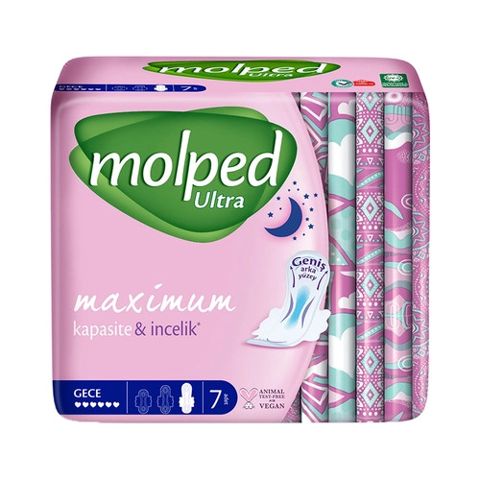 Gigiyenik bezlər Molped Ultra Night, 7 ədəd — Bakı