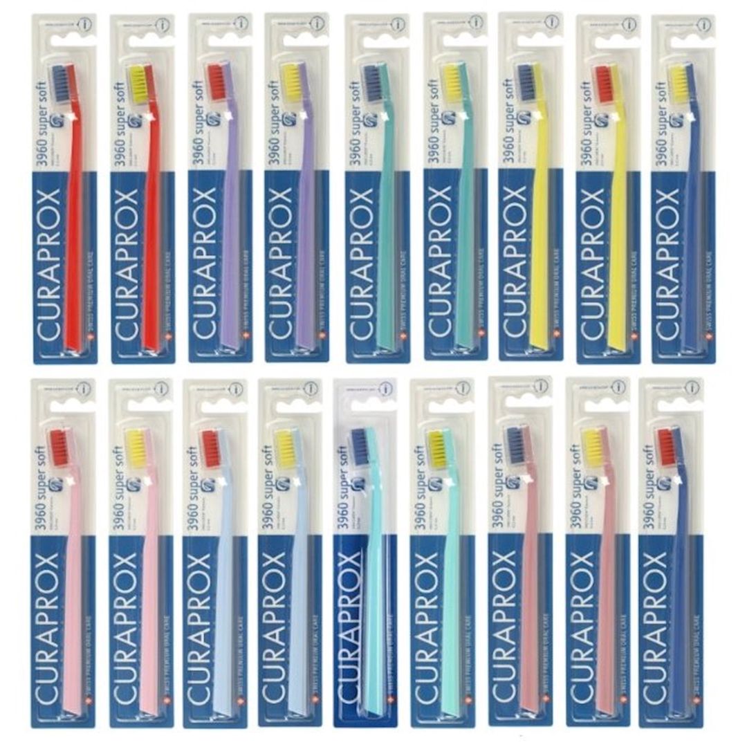 Diş fırçası Curaprox CS 3960 super soft, müxtəlif rənglər — Mallar, Bakı