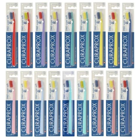 Diş fırçası Curaprox CS 3960 super soft, müxtəlif rənglər — Bakı