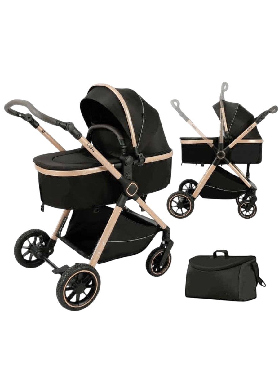 Uşaq arabası Kidilo H5 Black — Mallar, Bakı