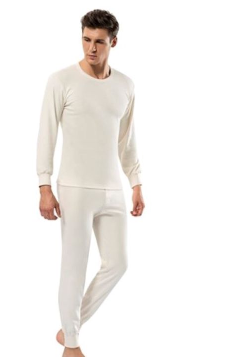 Kişilər üçün termo alt paltar yuxarı hissəsi Berrak 757, bej, polyester/viskoz/elastan, ölçü M — Bakı
