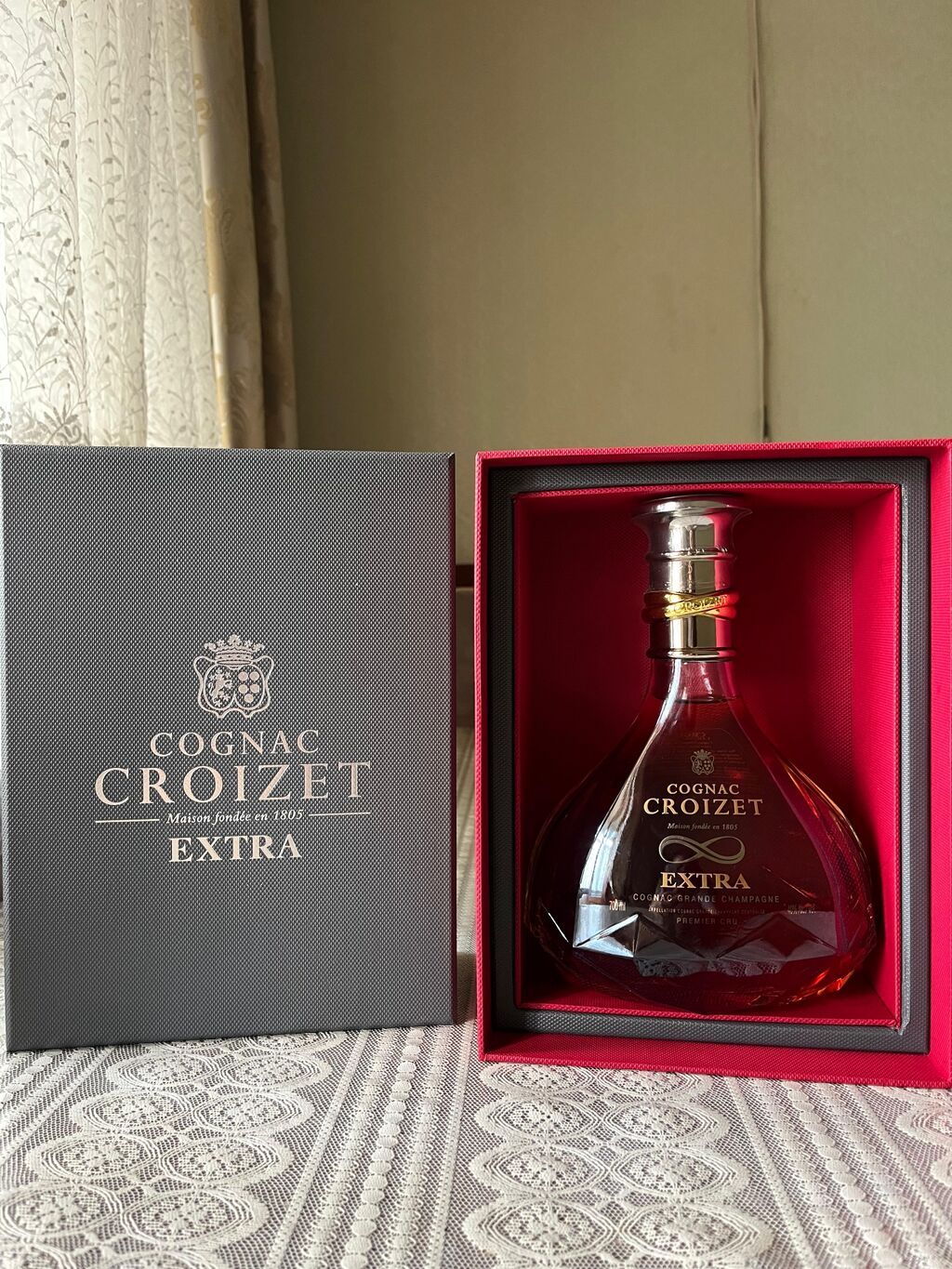 Croziet konyaki bir neçə gün öncə ad günümə hədiyyə alınıb yenidir — Qida məhsulları, Xırdalan (3)