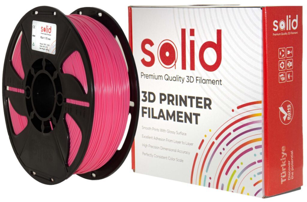 Solid Filament Petg – Çəhrayı, 1 kq (1,75 mm) 3D basqılarınız üçün — İstehlak malları və aksesuarlar, Bakı (2)