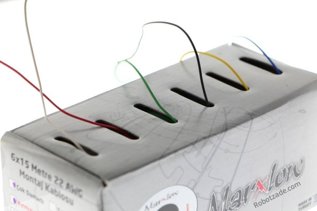 Montaj Kabeli Paketi – 22 AWG, 6x15 m, Çox Damarlı Elektronika — Kabel və naqillər, Bakı (4)