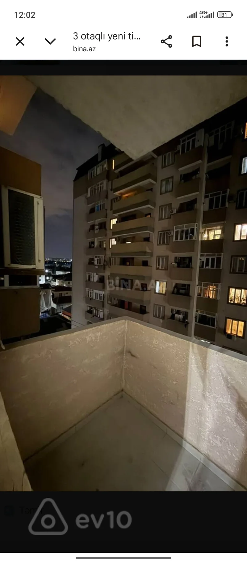 3 otaqlı mənzil, 90 m², Xırdalan — kirayə — Mənzil, Xırdalan (8)