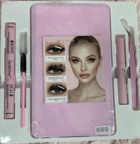 Kirpiklərin qoyulması üçün dəst 3D Fluffy — Bakı