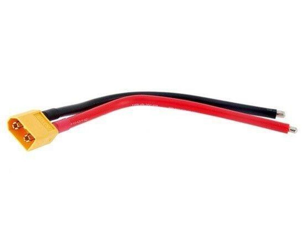 XT60 Erkək Li-Po Batareya Kabeli – 12AWG, 15 sm Məhsul təsviri — Kabel və naqillər, Bakı