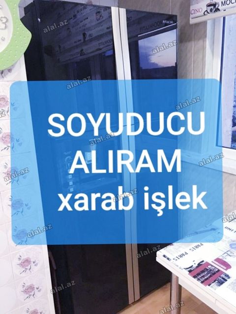 Aliram soyuducu olsun paltaryuyan olsun yaxsi qiymete aliq nomrede — Bakı