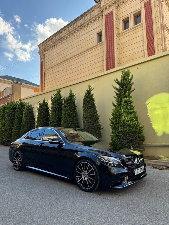 Mercedes C 300, 2.0 L, 2015 il, 116 000 km — Avtomobillər, Bakı (3)