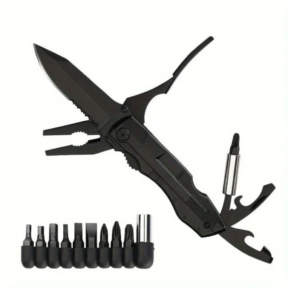 Çoxfunksiyalı bıçaq IL-2479, metal, qara — Mallar, Bakı (3)