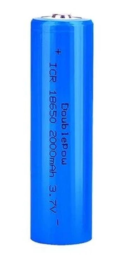 3.7V 2000mAh 18650 Li-ion Şarjlı Batareya – Başlı (Flat top deyil) — Bakı
