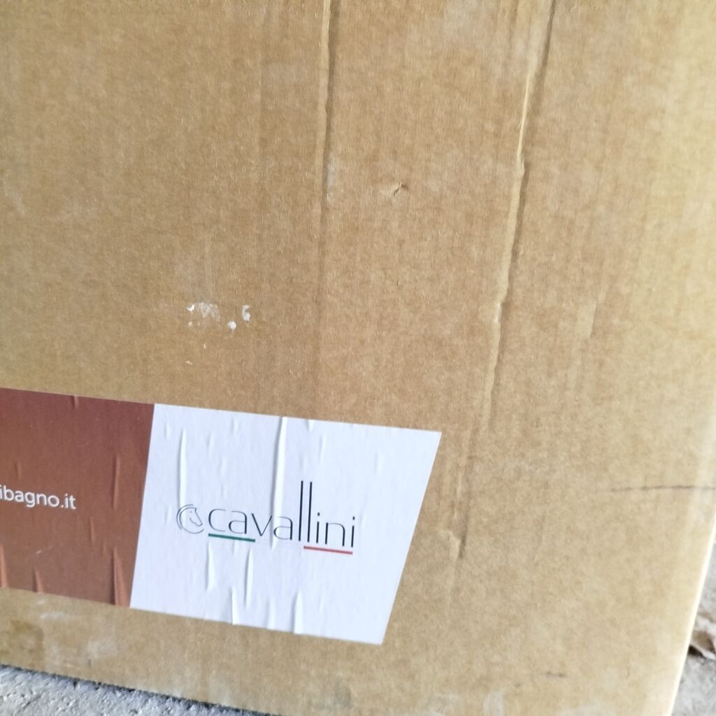 Divar asılan unitaz — Cavallini - Marka: Cavallini (qapaqda loqo var) — Tualetlər, Mehdiabad (5)