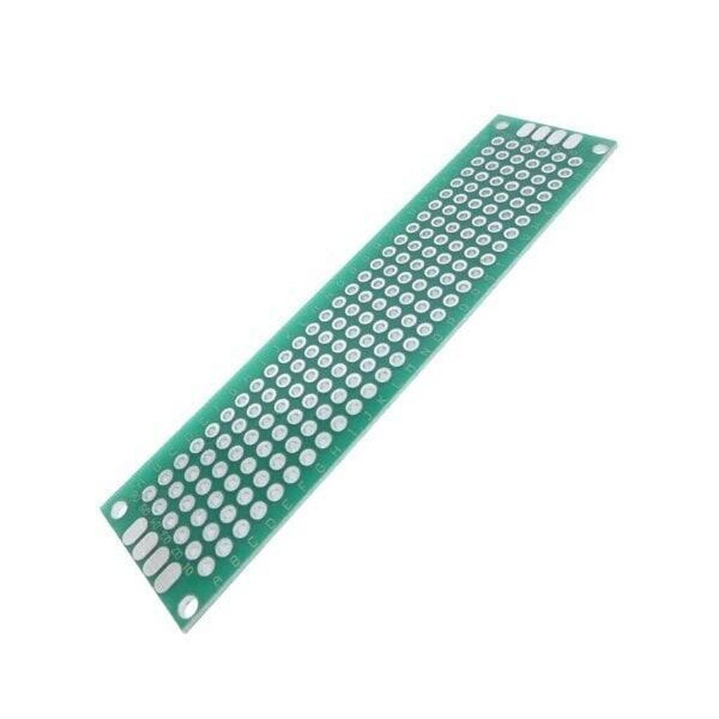 İki Üzlü Deşikli Plata – Pertinaks 2x8 sm - Ölçü: 2 x 8 sm — Smartfon ehtiyat hissələri, Bakı (4)