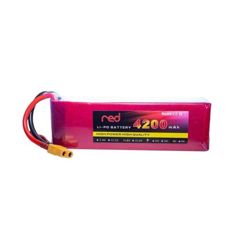 14.8V 4200mAh 40C Li-Po Batareya Yüksək cərəyan dəyəri sayəsində — Bakı