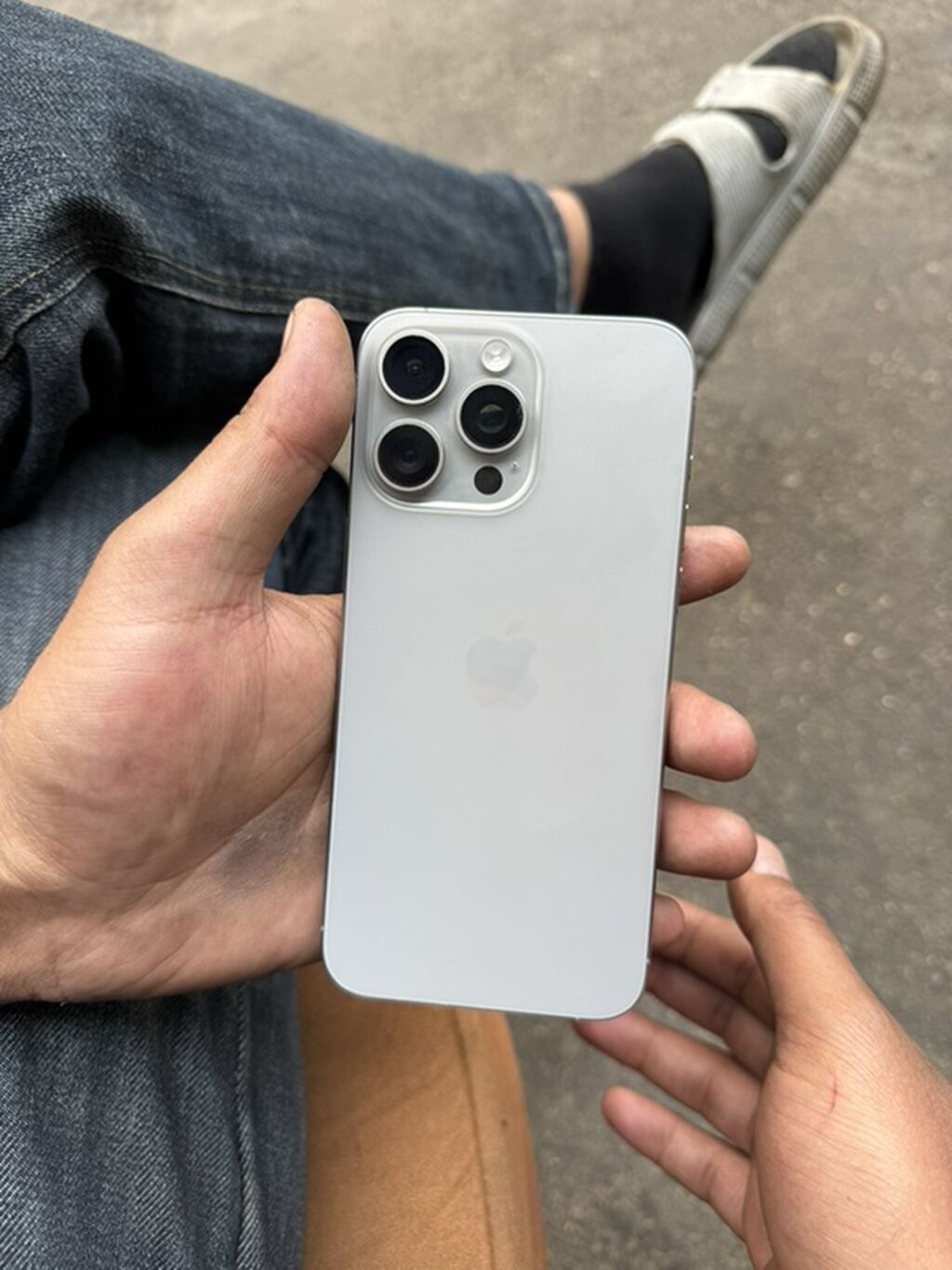 IPhone 15 Pro Max, 256 GB, Gümüşü — Apple iPhone, Bakı (2)