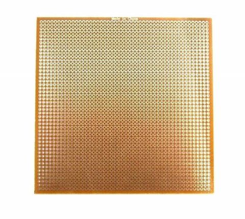 Deşikli Plata (Pertinax) 12x12 sm — Prototip dövrələr üçün - Ölçü: 12 — Bakı