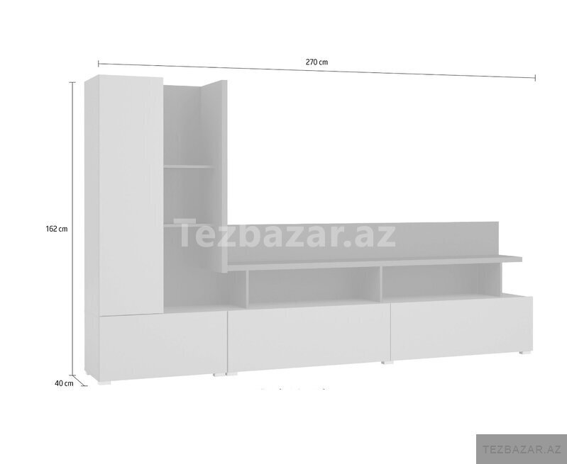 Televizor altlığı — Saxlama mobilyası, Bakı (2)
