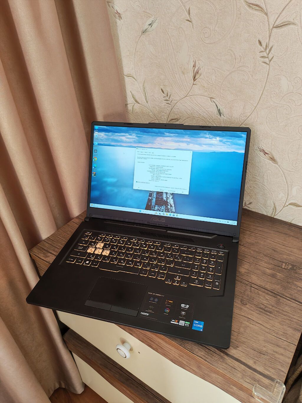 Asus Tuf Gaming F17 Intel Core i5 11400H 16GB RAM 512 GB SSD — Asus, Bakı (2)