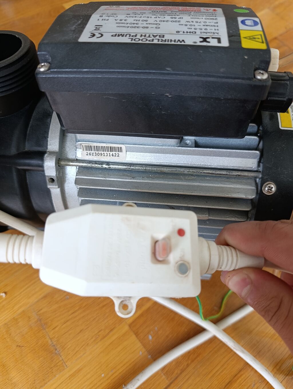 Cakuzi su nasosu LX Whirlpool Bath Pump (Model DH1.0) tam işlek — Vannalar və jakuzi, Bakı (3)