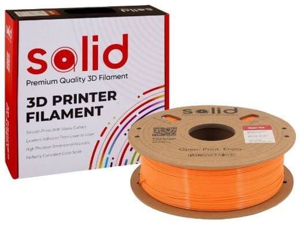 Solid Filament Hyper PLA+ – Narıncı, 1 kq Yeni nəsil, yüksək sürətli — İstehlak malları və aksesuarlar, Bakı (4)