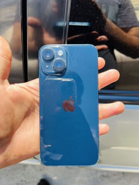 IPhone 14, 128 GB, Mavi, Face ID — Gəncə