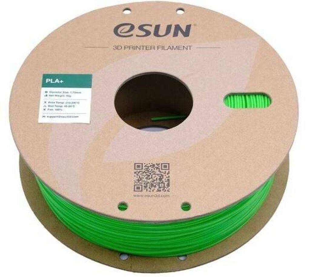 Esun PLA Plus 1.75mm Filament – Açıq Yaşıl (Peak Green), 1 kq PLA+ — İstehlak malları və aksesuarlar, Bakı (2)