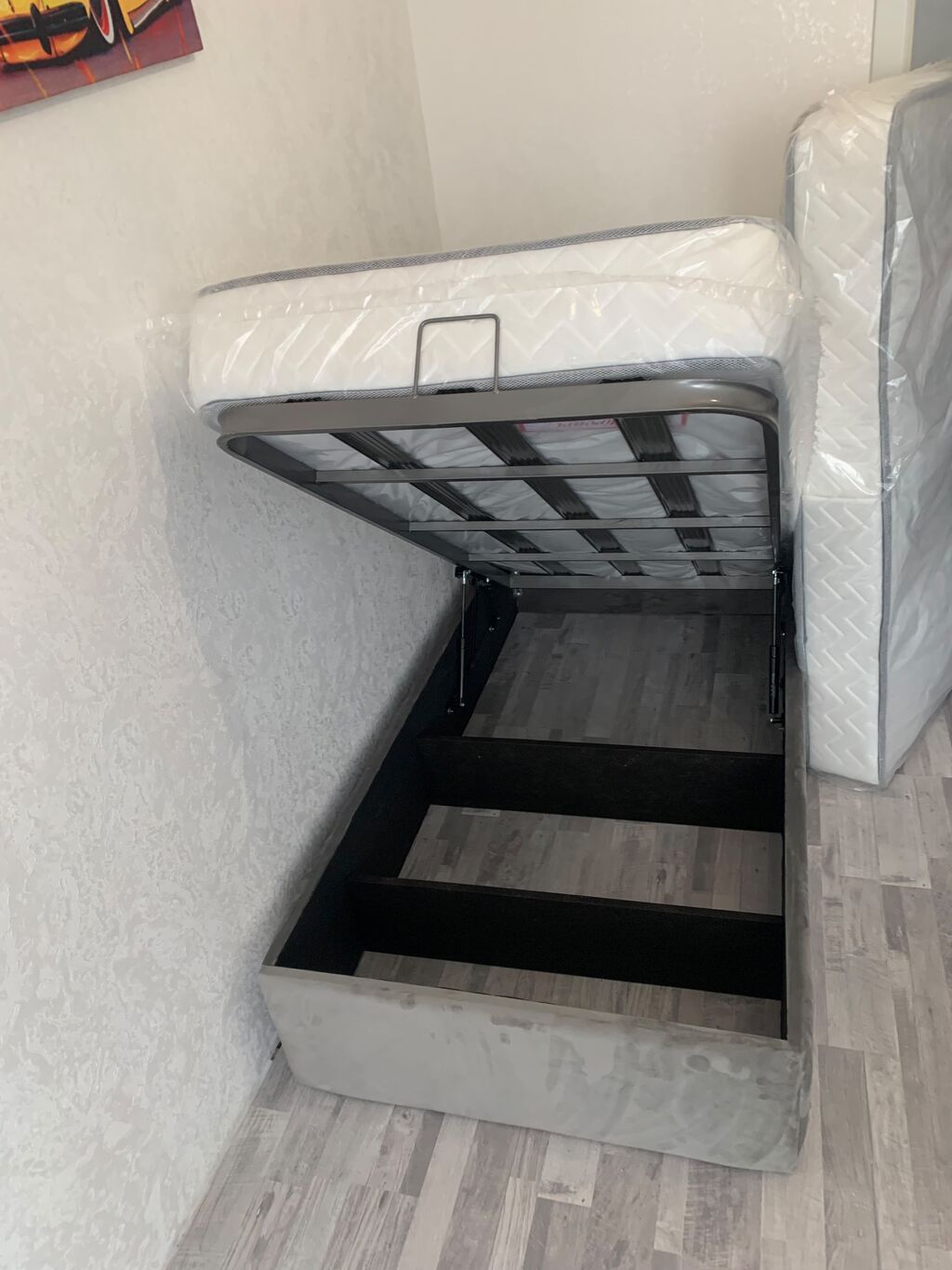 Yeni, Təknəfərlik çarpayı, Bazalı, Matras ilə, Siyirməli — Yataqlar, Bakı (3)