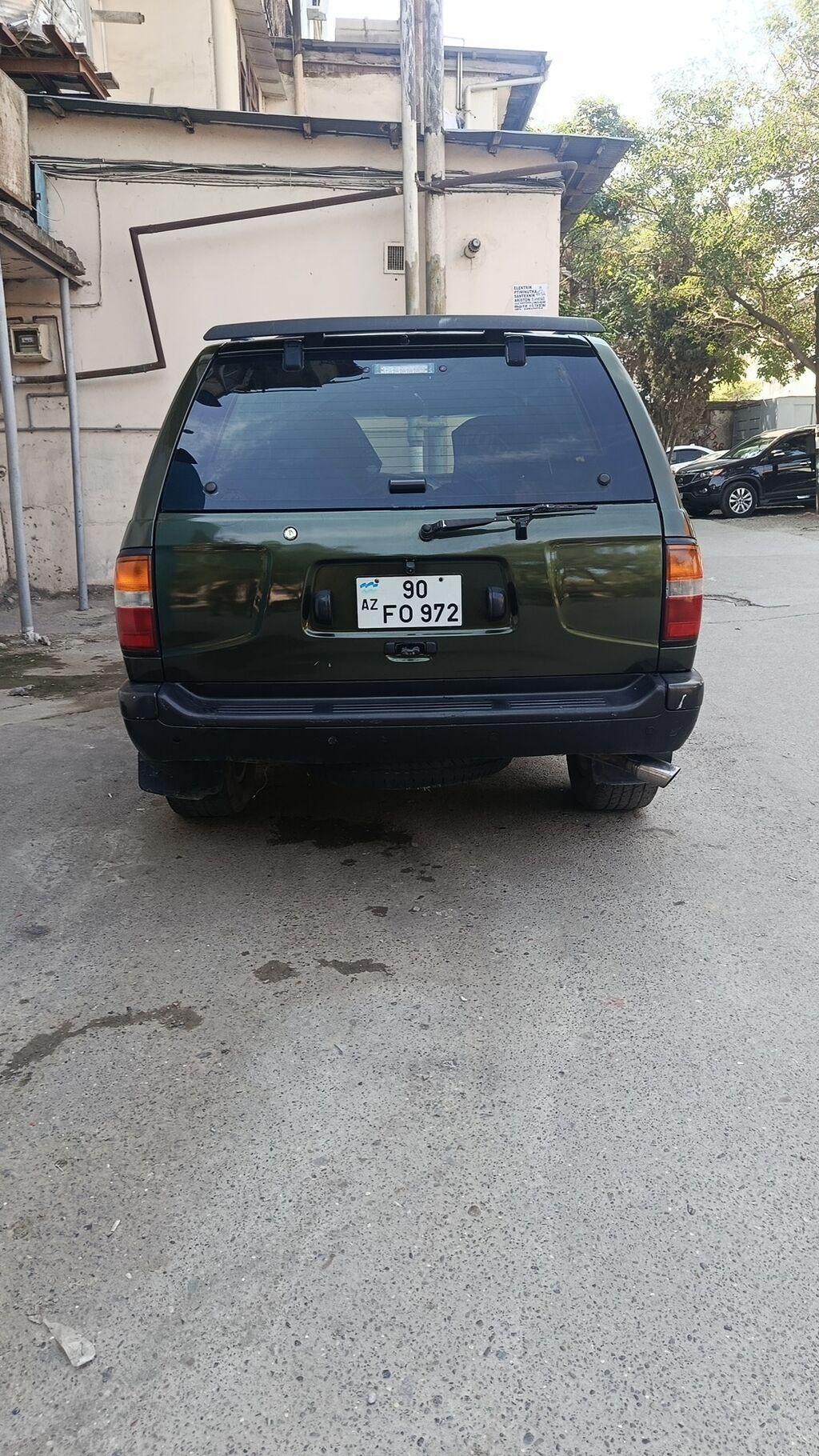 Nissan Pathfinder (R50) SUV - Kuzov: 5 qapılı, yaşıl rəng, arxa — Avtomobillər, Bakı (2)