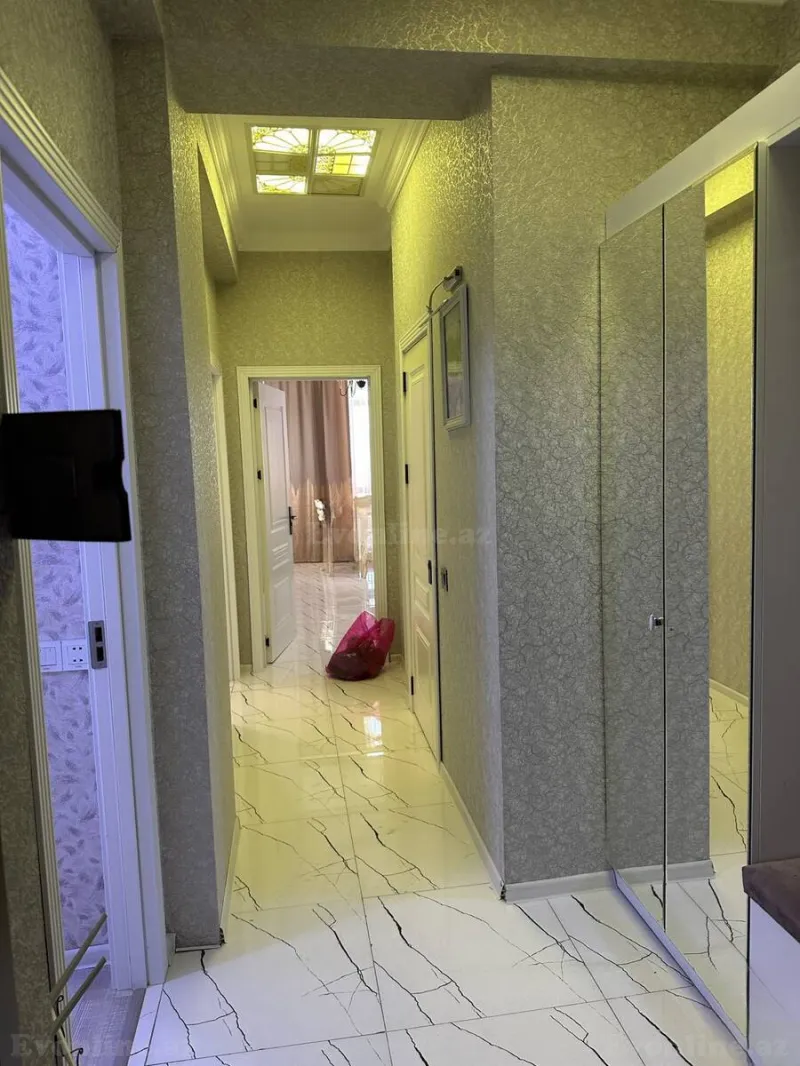 Kirayə verilir 2 otaqlı Mənzil Yeni tikili 77 m² Bakı, Nizami r., Qara Qarayev m — Mənzil, Bakı (7)
