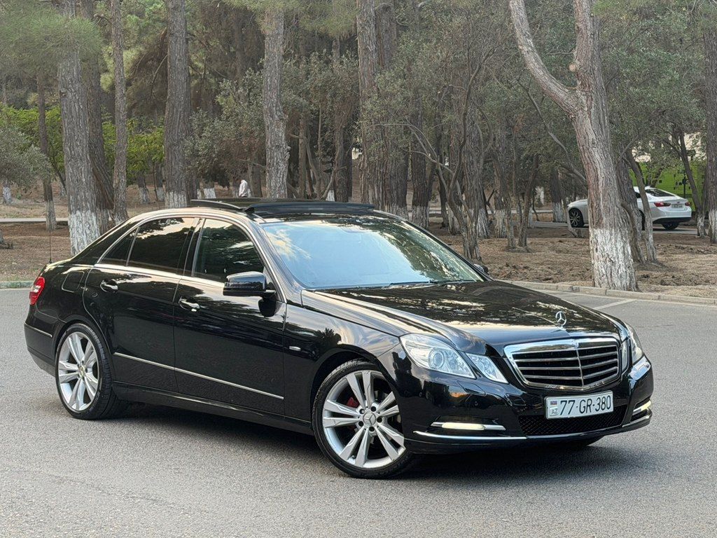 Mercedes E 200, 1.8 L, 2009 il, 204 541 km 77-GR-380 — Avtomobillər, Bakı (2)