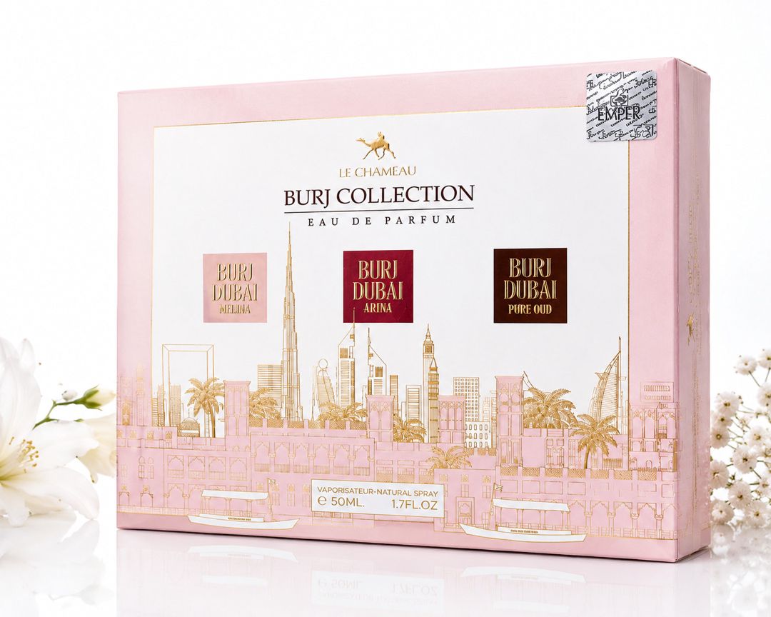 No Brand Burj Dubai ətir dəsti qadınlar üçün, 3 x 50 ml — Mallar, Bakı (2)