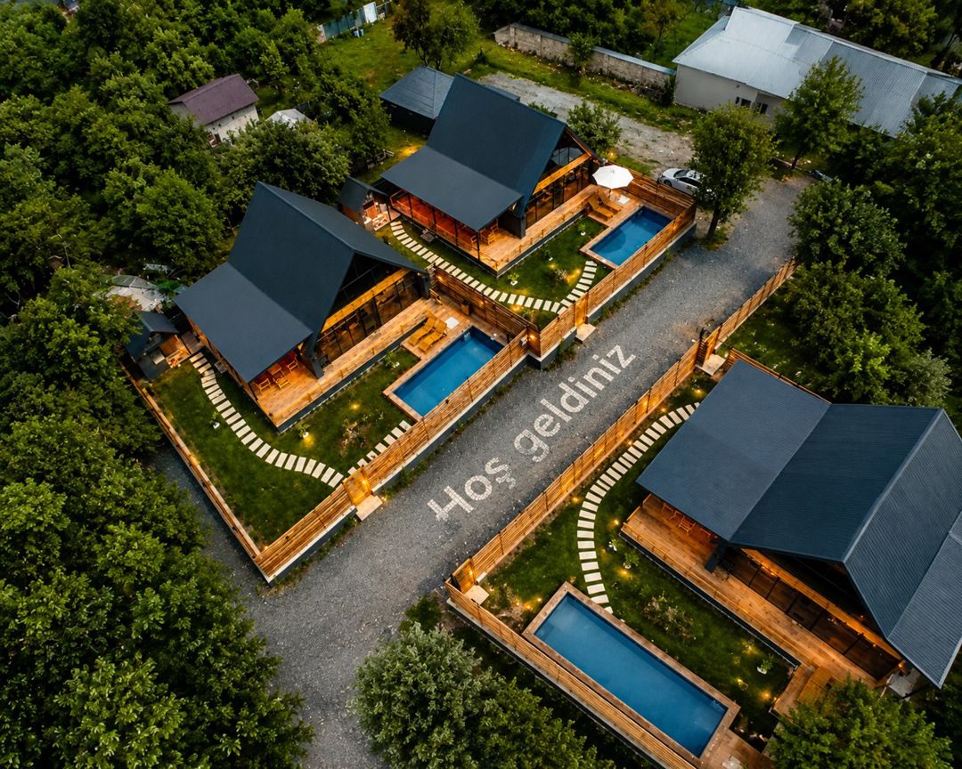 Satılır 12 otaqlı həyət evi/bağ evi 256.5 m² — Ev, villa, Qəbələ (2)