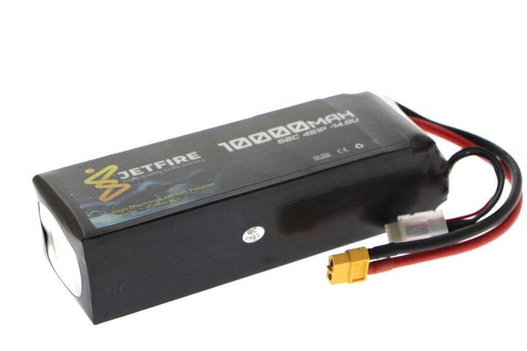 JetFire 14.8V 10000mAh 50C Li-Po 4S Batareya Peşəkar yüksək cərəyanlı — Noutbuk ehtiyat hissələri, Bakı (2)