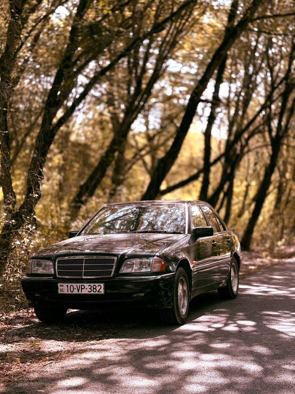 Mercedes C 200, 2.0 L, 1994 il, 358 000 km 10-VP-382 — Avtomobillər, Bakı (2)