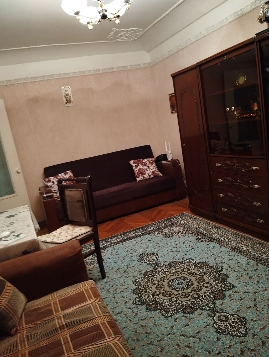 Kirayə üçün 1 otaqlı, mebellə və texnika ilə təchiz olunmuş mənzil — Mənzil, Bakı (2)